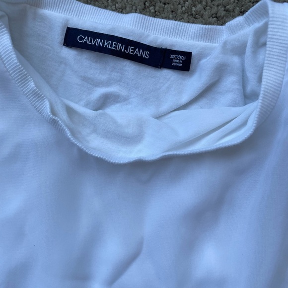 2 Piece Outfit CALVIN KLEIN Sleeveless Top AND Matty M Tube Skirt  Size XS - Picture 8 of 13